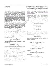 MAX20034ATIS/VY+ Datasheet Page 19