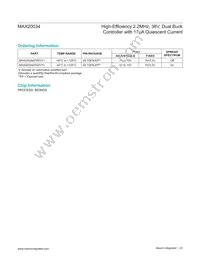 MAX20034ATIS/VY+ Datasheet Page 23