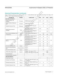 MAX20046GTCA/V+ Datasheet Page 3