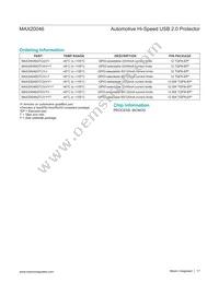 MAX20046GTCA/V+ Datasheet Page 17