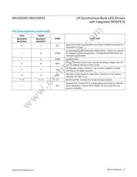 MAX20050ATC/V+ Datasheet Page 8