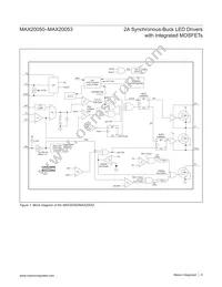MAX20050ATC/V+ Datasheet Page 9
