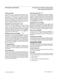 MAX20050ATC/V+ Datasheet Page 12