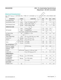 MAX20058ATCA/VY+ Datasheet Page 3