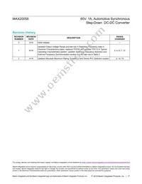 MAX20058ATCA/VY+ Datasheet Page 17