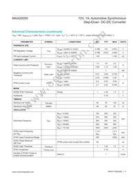 MAX20059ATCA/VY+ Datasheet Page 4