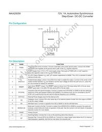 MAX20059ATCA/VY+ Datasheet Page 9