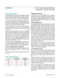 MAX20059ATCA/VY+ Datasheet Page 11