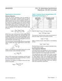 MAX20059ATCA/VY+ Datasheet Page 13