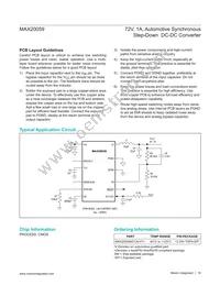 MAX20059ATCA/VY+ Datasheet Page 16