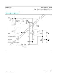 MAX20078AUE/V+T Datasheet Page 15