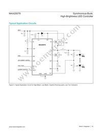 MAX20078AUE/V+T Datasheet Page 18