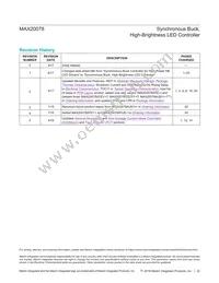 MAX20078AUE/V+T Datasheet Page 22