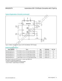 MAX20079AATP/VY+ Datasheet Page 15