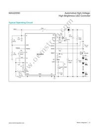 MAX20090AUP/V+ Datasheet Page 21