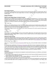 MAX20098ATEA/V+ Datasheet Page 16