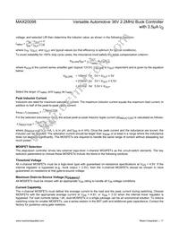 MAX20098ATEA/V+ Datasheet Page 17