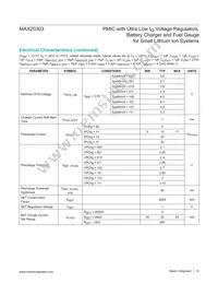 MAX20303BEWN+ Datasheet Page 18