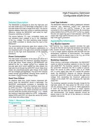 MAX20307EWL+ Datasheet Page 9