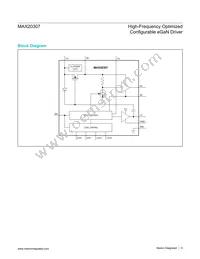 MAX20307EWL+T Datasheet Page 8