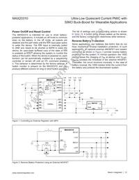 MAX20310AEWE+T Datasheet Page 12