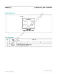 MAX20326EFS+ Datasheet Page 6