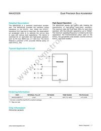 MAX20326EFS+ Datasheet Page 7