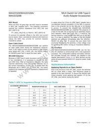 MAX20328EWA+T Datasheet Page 21