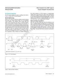 MAX20328EWA+T Datasheet Page 22