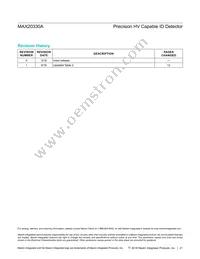 MAX20330AEWA+T Datasheet Page 21