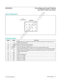 MAX20334EWC+ Datasheet Page 10