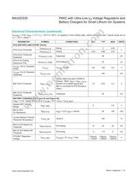 MAX20335BEWX+T Datasheet Page 16