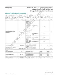 MAX20345AEWN+T Datasheet Page 17