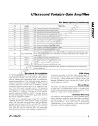 MAX2037CCQ+T Datasheet Page 9