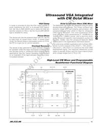 MAX2038CCQ+D Datasheet Page 15