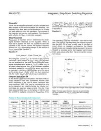 MAX20733EPL+ Datasheet Page 18