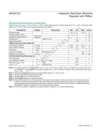 MAX20734EPL+ Datasheet Page 6