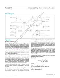 MAX20735EPL+T Datasheet Page 12