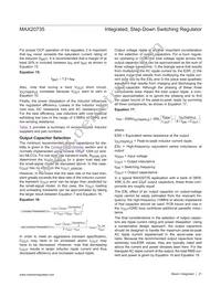 MAX20735EPL+T Datasheet Page 21