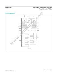 MAX20743EPL+ Datasheet Page 11