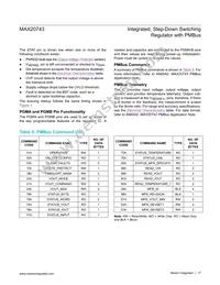 MAX20743EPL+ Datasheet Page 17