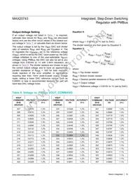 MAX20743EPL+ Datasheet Page 19