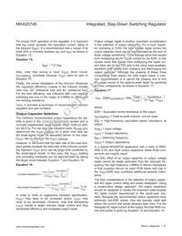 MAX20745EPL+ Datasheet Page 21