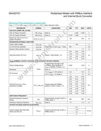 MAX20751EKX+T Datasheet Page 3