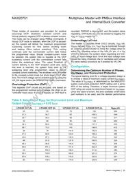 MAX20751EKX+T Datasheet Page 20