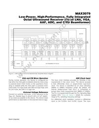 MAX2079CXE+ Datasheet Page 23