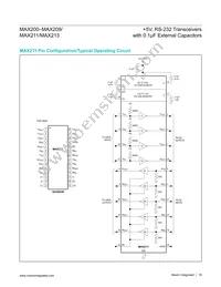 MAX208EWG+ Datasheet Page 19