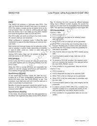 MAX21100+T Datasheet Page 17