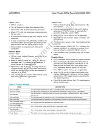 MAX21105ELE+T Datasheet Page 17