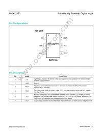 MAX22191AUT+ Datasheet Page 7